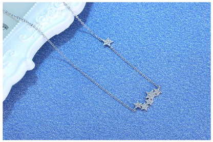 Sterrenketting Zilver met Leuke Design