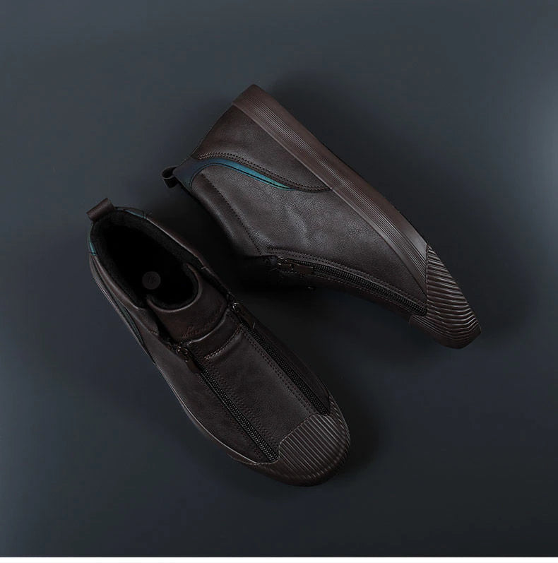Heren Sneakers Comfortabel met Rits Noah