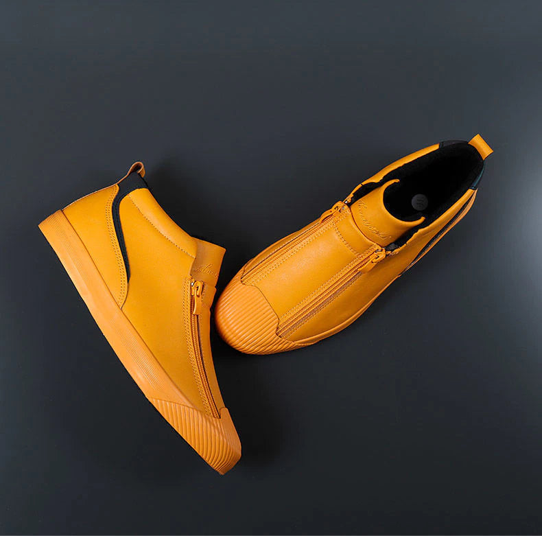 Heren Sneakers Comfortabel met Rits Noah