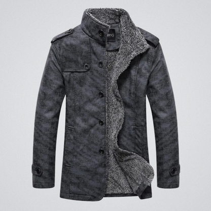 Heren Winterjas Bontvoering Warm en Waterdicht - Mode Vibes