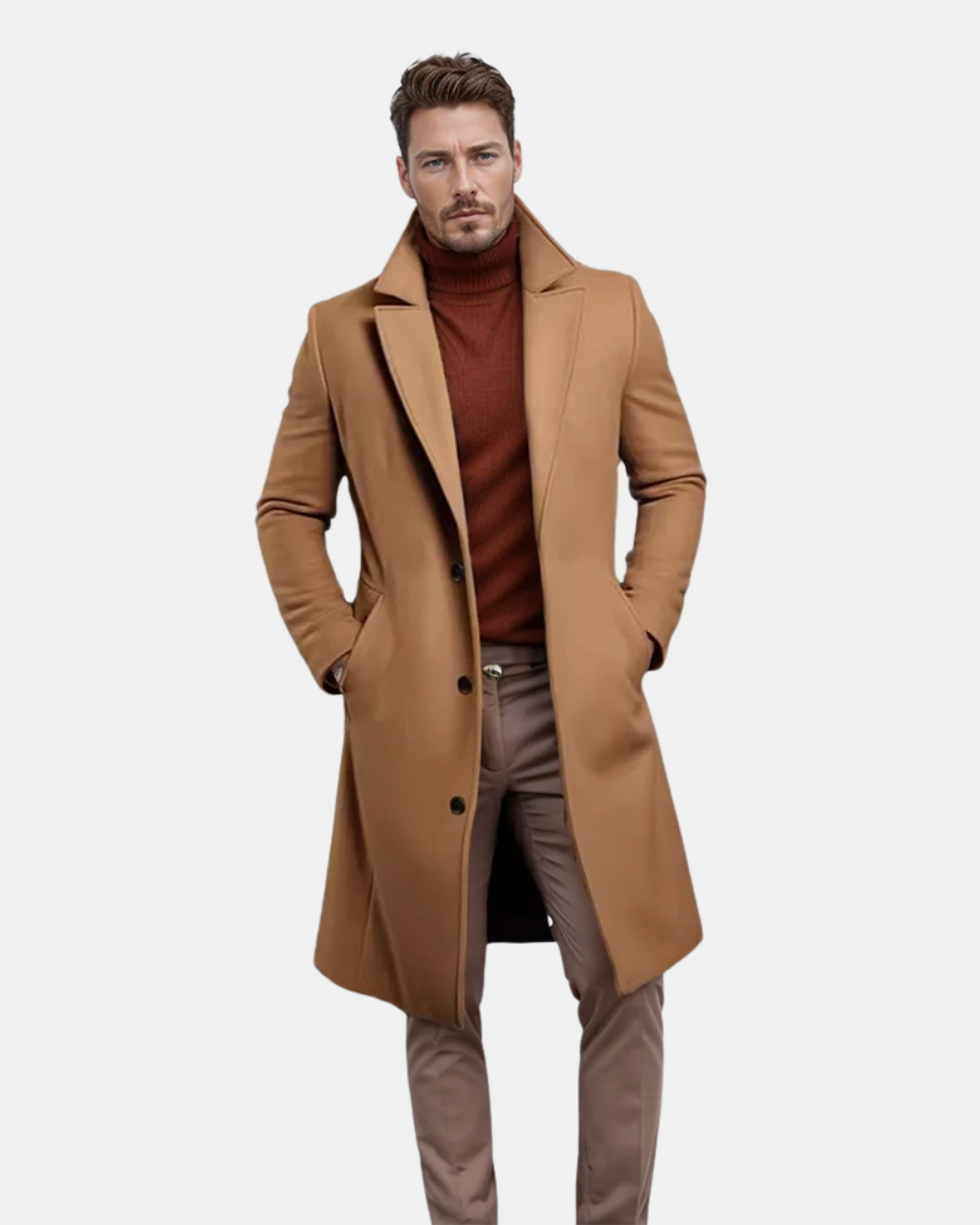 Wolmix Heren Overjas Warm en Waterdicht - Mode Vibes