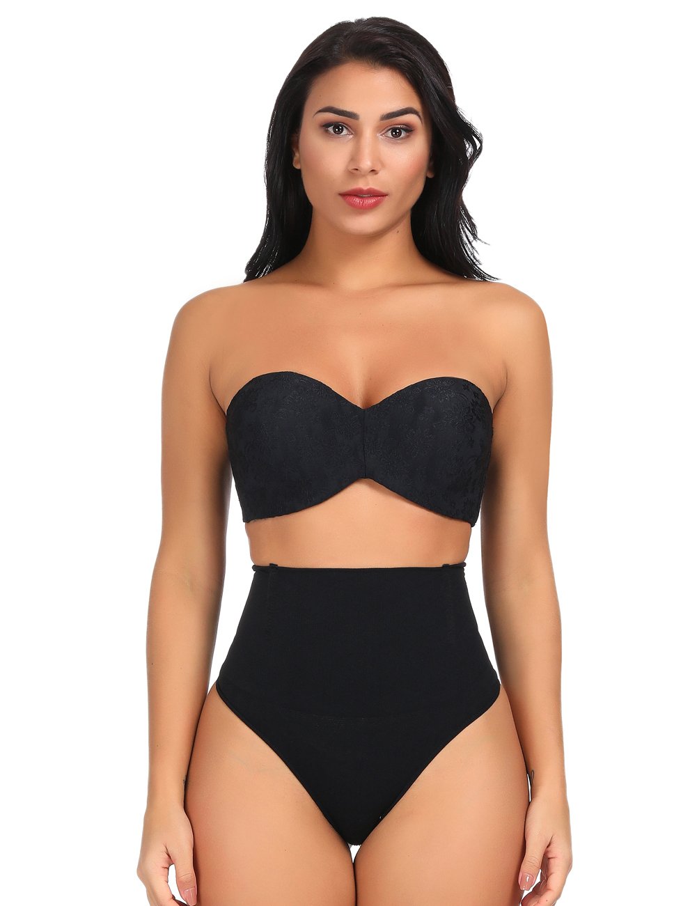 Dames String Middenhoge Taille Naadloos Corrigerend - Mode Vibes