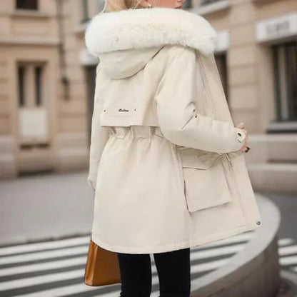 Elegante Winterjas voor Vrouw Warm en Stijlvol