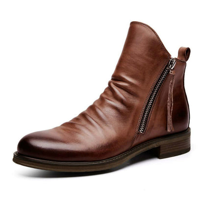 Leren Chelsea Boots Klassiek Design voor Mannen