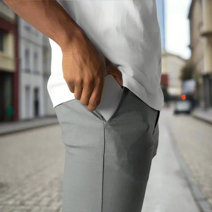 Stretch Broek Slim Fit voor Mannen Stijlvol Design