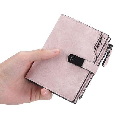 Handige Portemonnee met Magnetische Gesp Compact Design