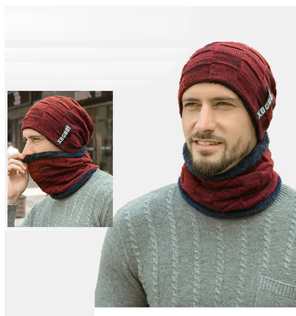 Warme Winterset met Sjaal en Muts voor Dames - Mode Vibes