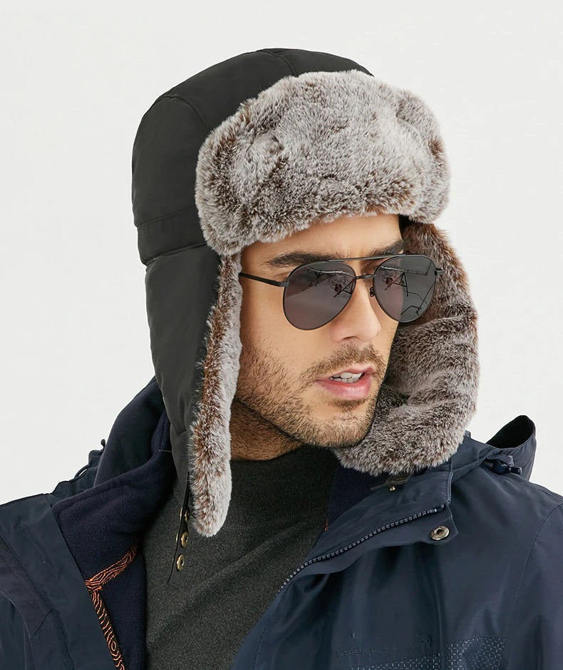 Warme Wintersport Muts Alpine Stijl - Mode Vibes
