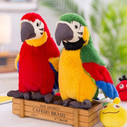 Papegaai Knuffel Squawkie Grappig Zacht Speelgoed - Mode Vibes