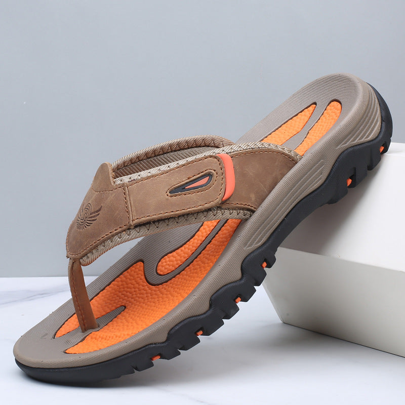 Langford - Leren Sandalen