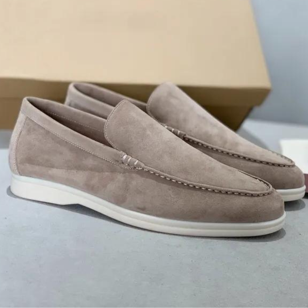 Luxe Heren Loafers van Suède Leer - Arthur - Mode Vibes