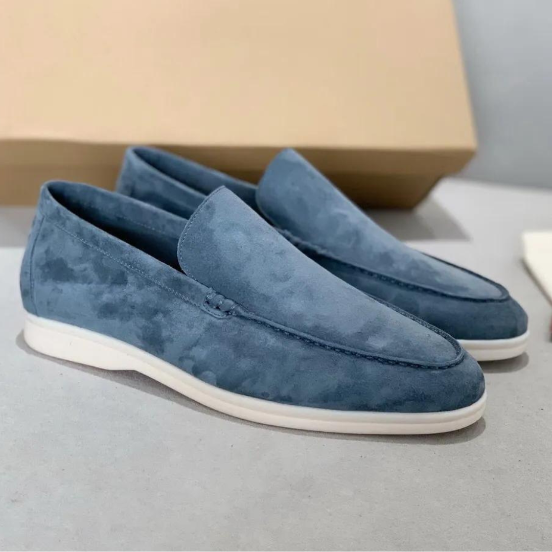 Luxe Heren Loafers van Suède Leer - Arthur
