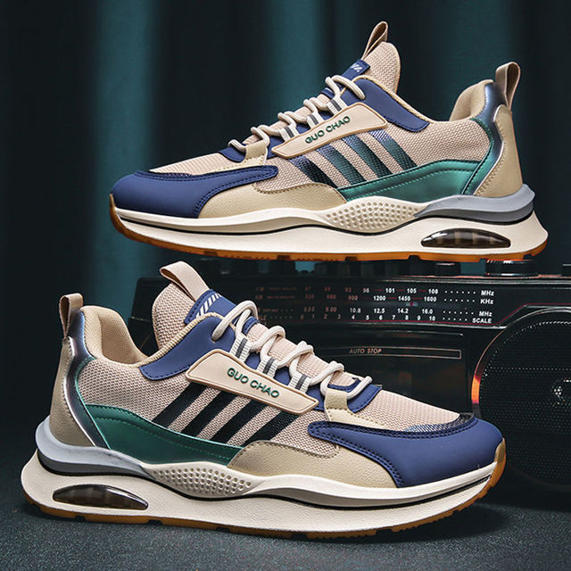 Heren Sneakers Casual Sportief Milan Stijl