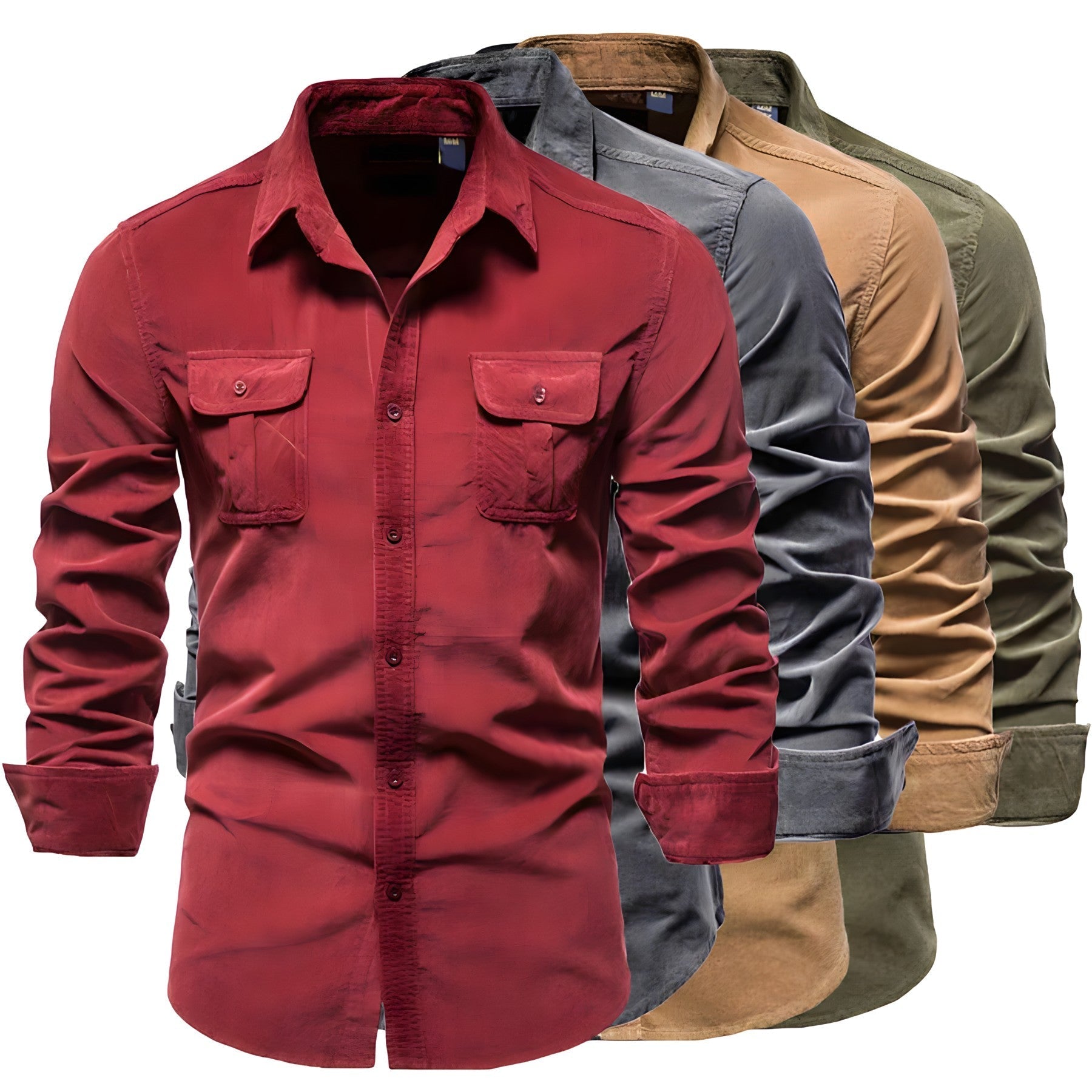Stijlvol Heren Overhemd Aiden Slim Fit - Mode Vibes