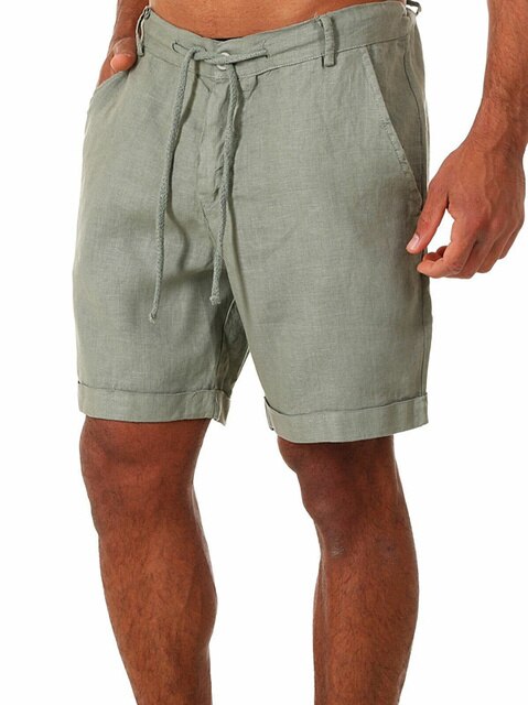 Linnen Heren Shorts Zomer Comfortabel Jasper