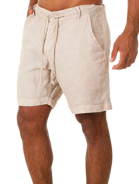 Linnen Heren Shorts Zomer Comfortabel Jasper - Mode Vibes