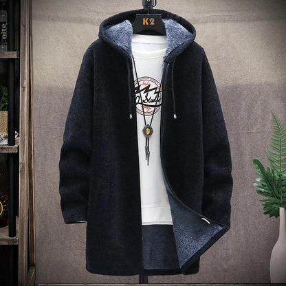 Marcel | Caldo cardigan con zip