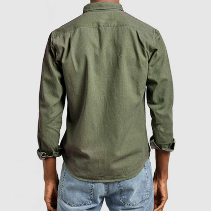 Marcell – Heren Overhemd met Button-Down Kraag en Klassieke Pasvorm