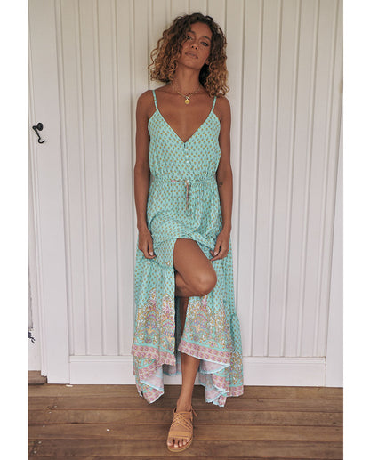 Maria | Lange Boheemse zomerjurk