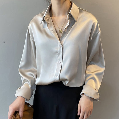 Marie | Camicia in seta vintage blusa