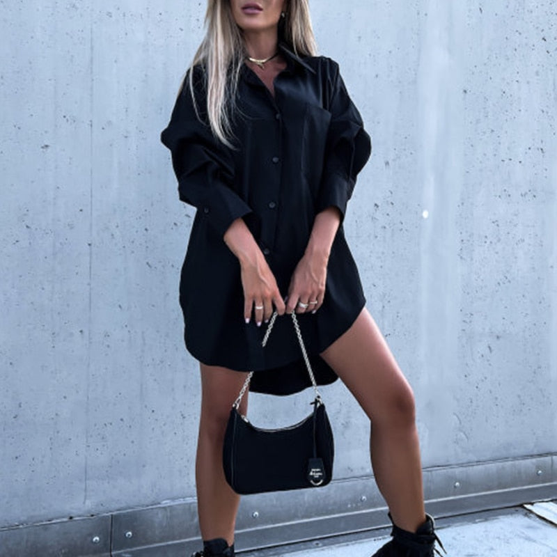 Marina | Casual blouse met lange mouwen