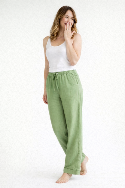 Marina | Comfortabele broek met hoge taille 6