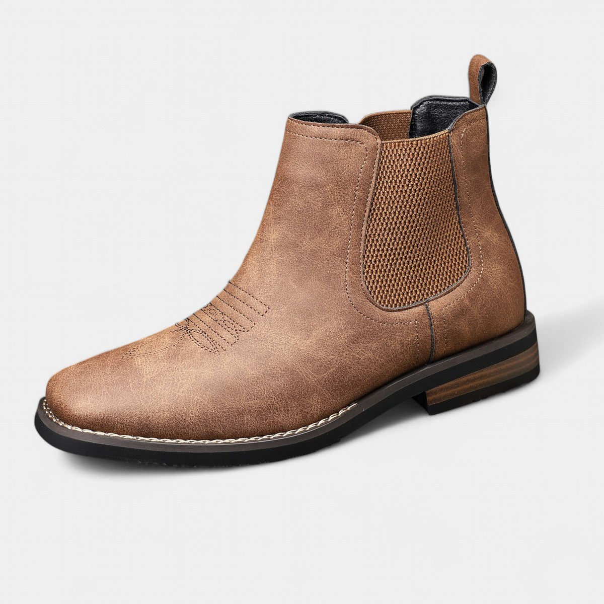 Martin | Robuuste en elegante leren boots 1