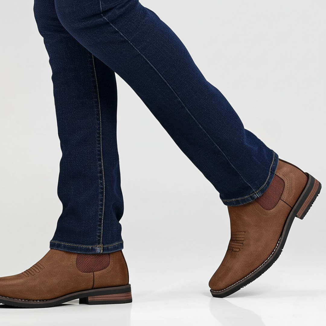 Martin | Robuuste en elegante leren boots 3
