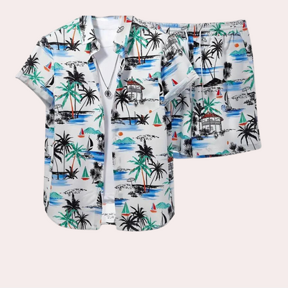 Heren Zomer Set Ademend en Comfortabel