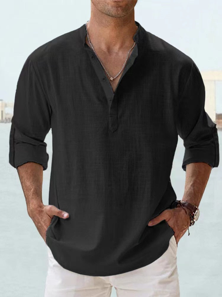 Matteo | Camicia estiva da uomo elegante e confortevole 6