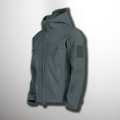 Waterdichte Heren Outdoor Jas – Winddicht & Functioneel met Antidiefstaltassen