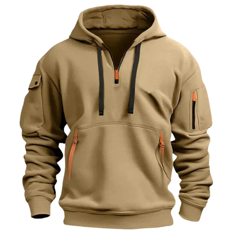 Maverick | Casual Felpa Uomo con Cappuccio Trendy e Comoda 1