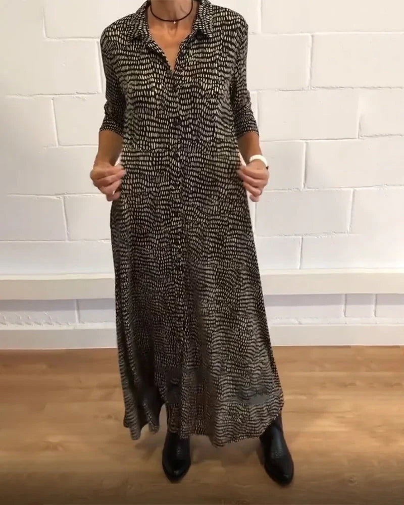 Maxi Jurk Dames | Zakken & Flatterend Taille-Effect