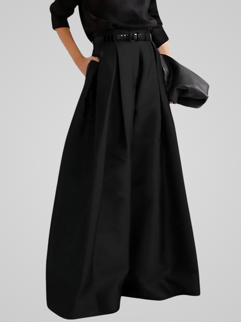 Maxi Rok-Broek Hoge Taille Elegante Jurkrok voor Vrouw