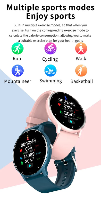 Sportieve Smartwatch met Hartslagmeter en GPS Tracker