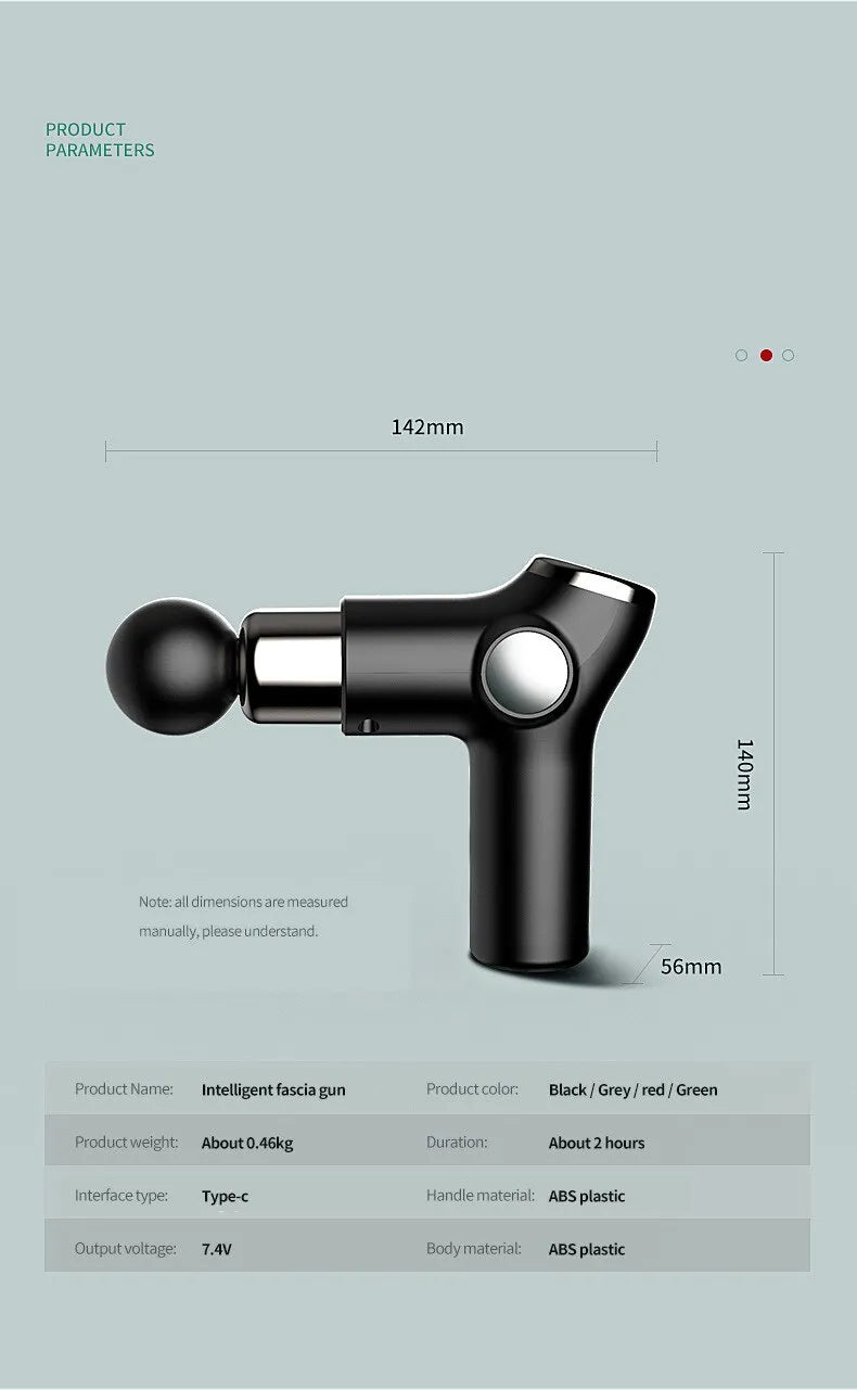 Massage Gun Draagbaar Pistool Vibratie Massager