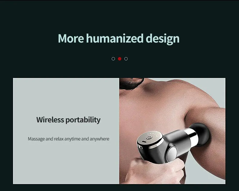 Massage Gun Draagbaar Pistool Vibratie Massager