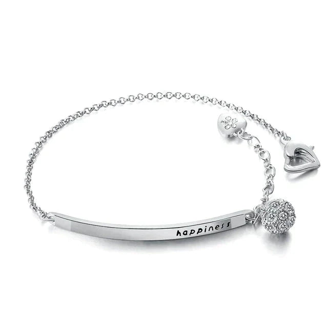 Zilveren Armband met Geluksymbool - Mode Vibes
