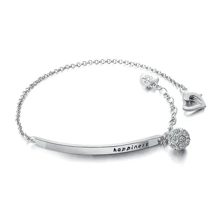 Zilveren Armband met Geluksymbool - Mode Vibes