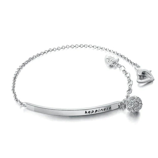 Zilveren Armband met Geluksymbool - Mode Vibes