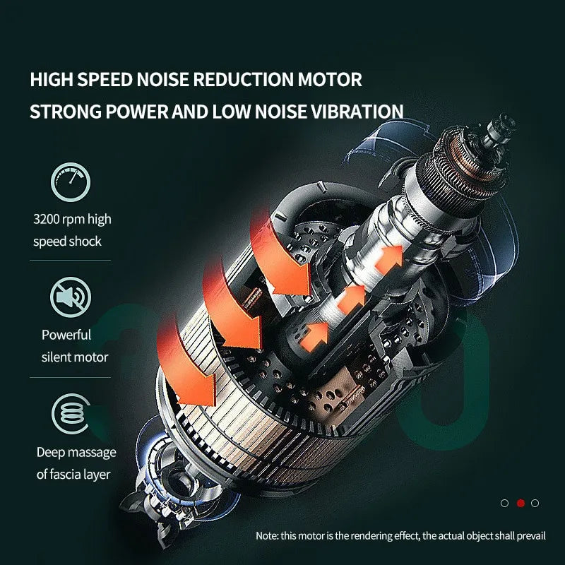 Massage Gun Draagbaar Pistool Vibratie Massager