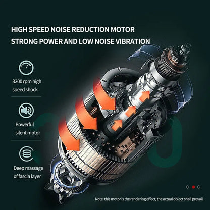 Massage Gun Draagbaar Pistool Vibratie Massager