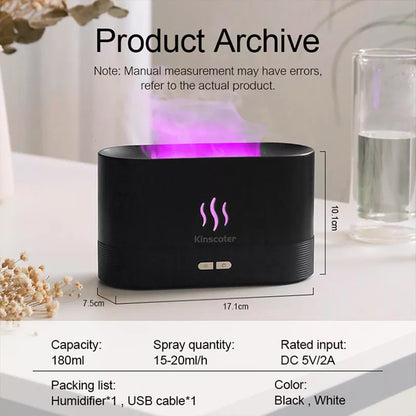 Ultrasone Aroma Diffuser Met Cool Mist