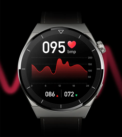 Smartwatch Met Hartslagmeter en Stijlvol Design