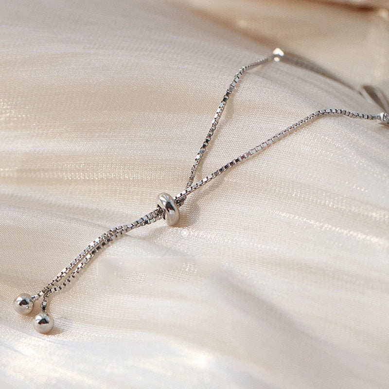 Zilveren Tennisarmband met Zirkonia Edelsteen Elegant Simpel