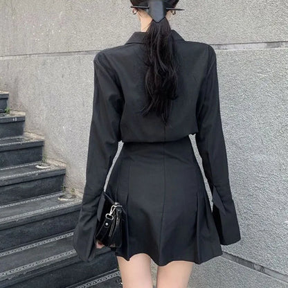 Klassieke Jurk Met Lange Mouwen Elegante Zomerjurk