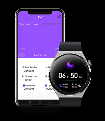 Smartwatch Met Hartslagmeter en Stijlvol Design