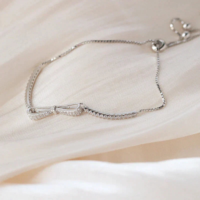 Zilveren Tennisarmband met Zirkonia Edelsteen Elegant Simpel