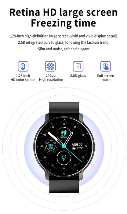 Sportieve Smartwatch met Hartslagmeter en GPS Tracker