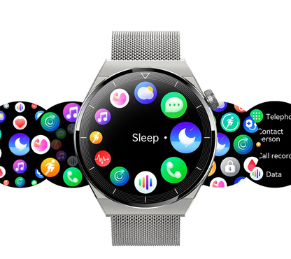 Smartwatch Met Hartslagmeter en Stijlvol Design